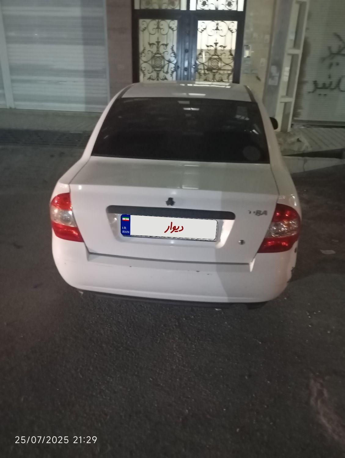 تیبا صندوق دار SX - 1398