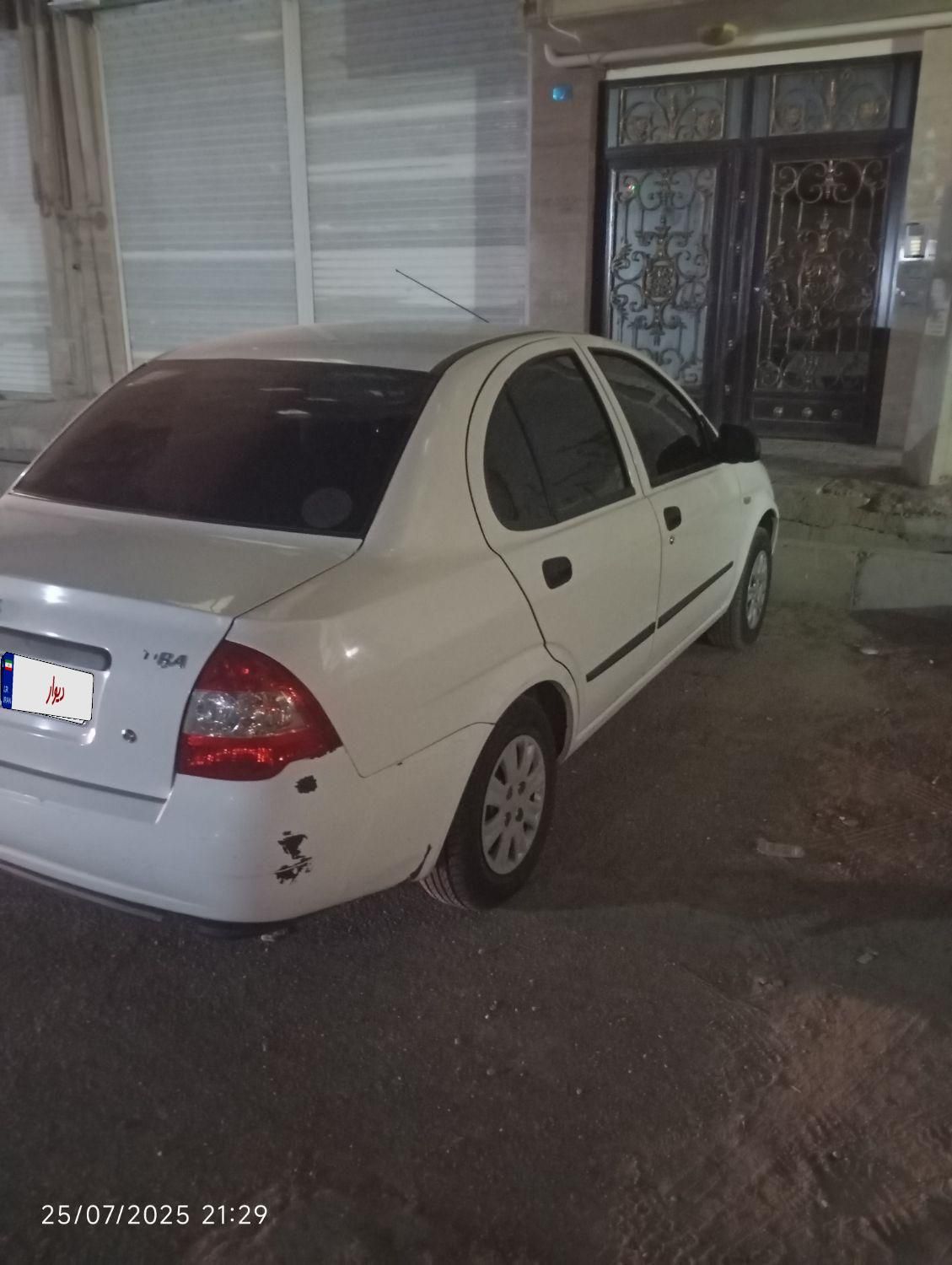 تیبا صندوق دار SX - 1398