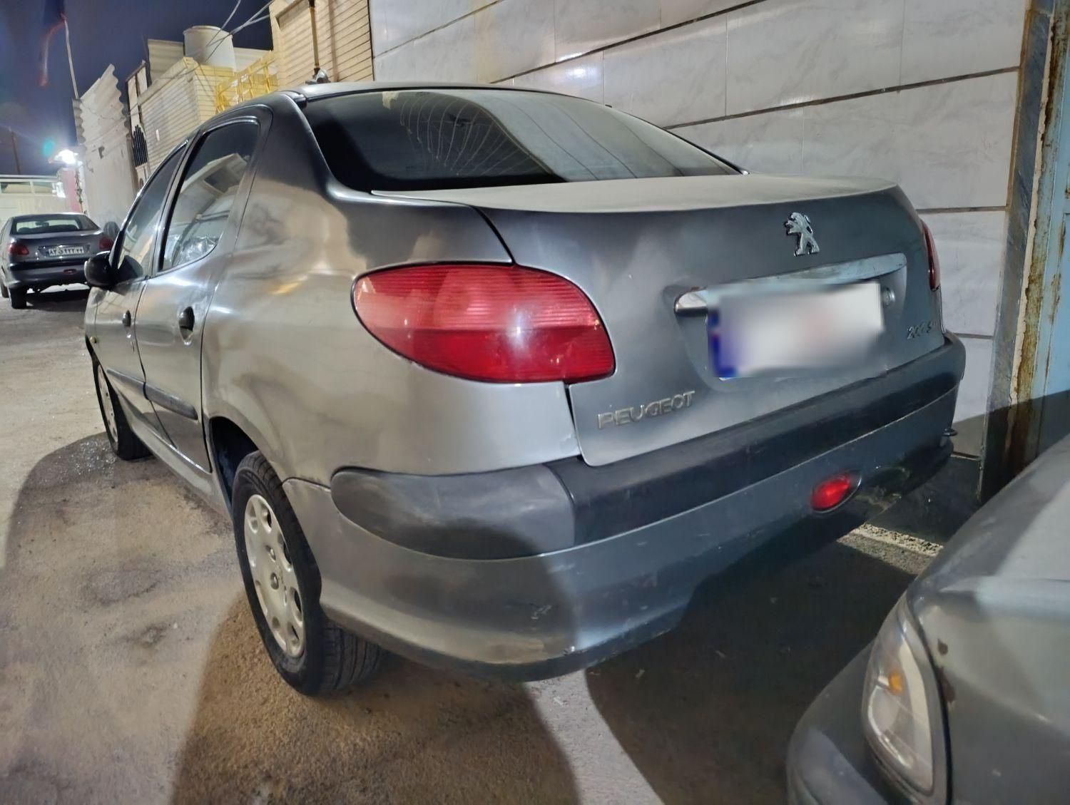 پژو ۲۰۶ صندوق دار v6 - 1386