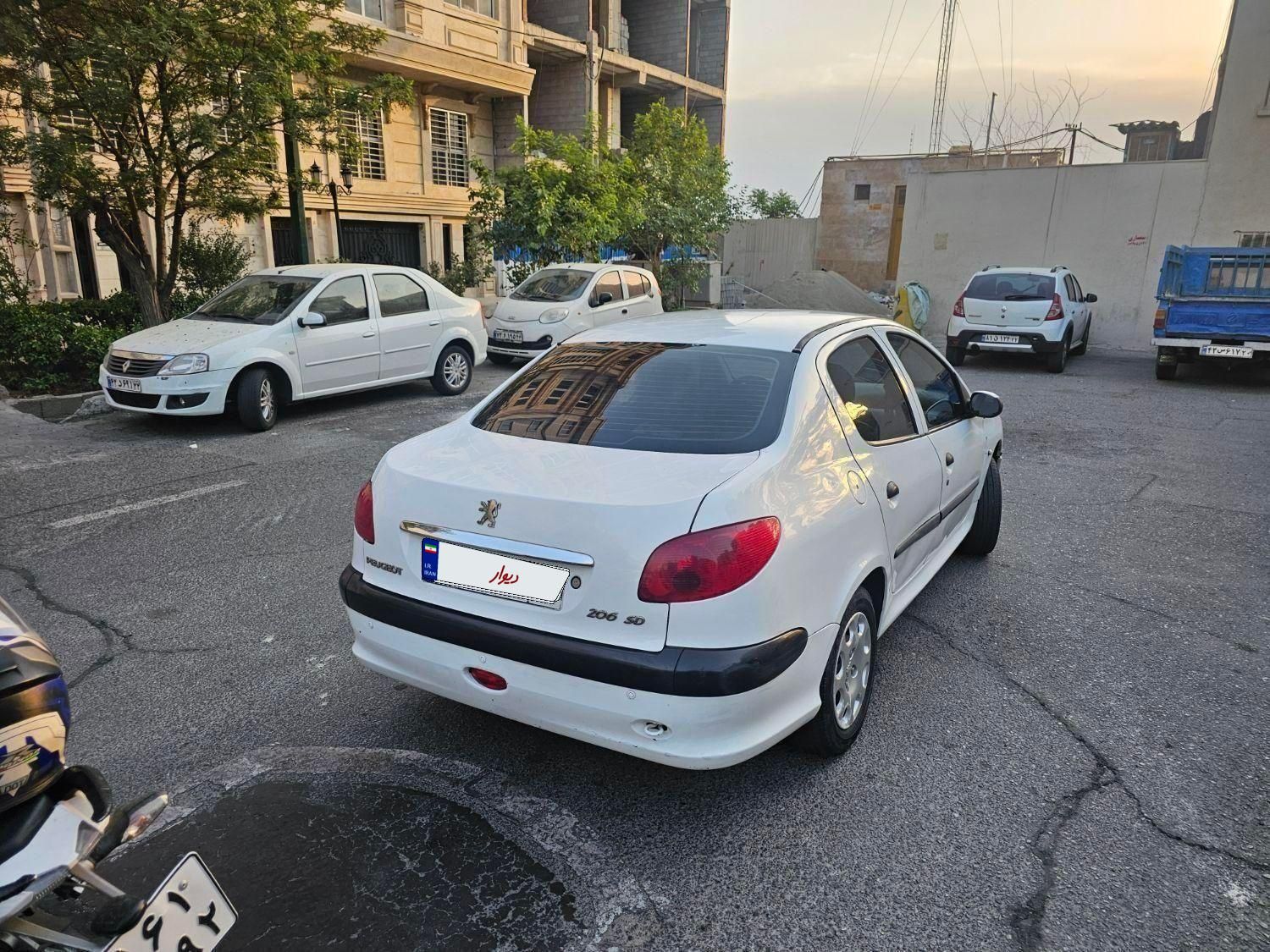 پژو ۲۰۶ صندوق دار v9 - 1390