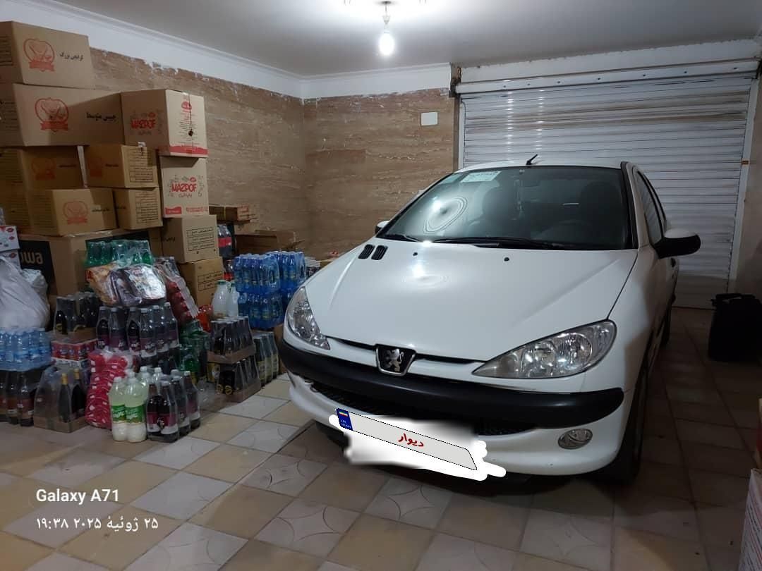 پژو ۲۰۶ صندوق دار v8 - 1396