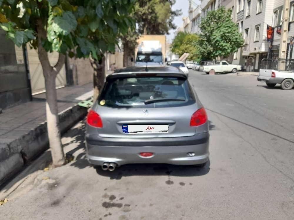 پژو 206 تیپ 5 - 1384