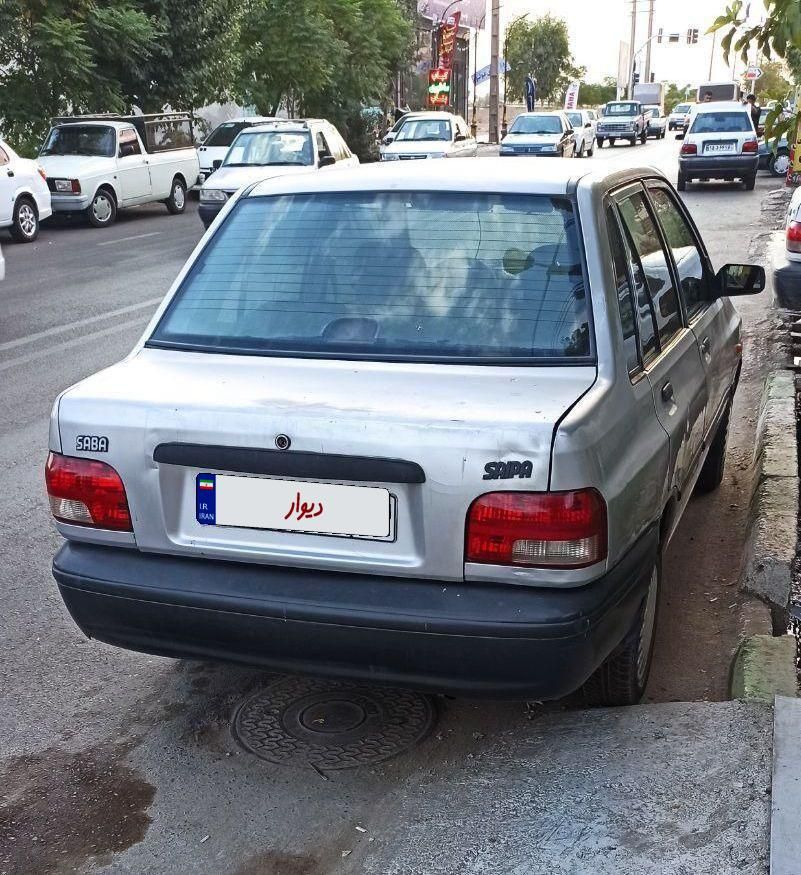 پراید صبا بنزینی - 1387