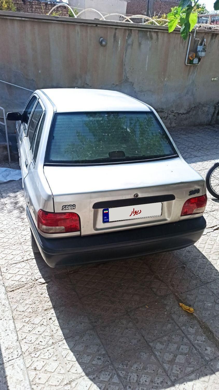 پراید صبا بنزینی - 1387