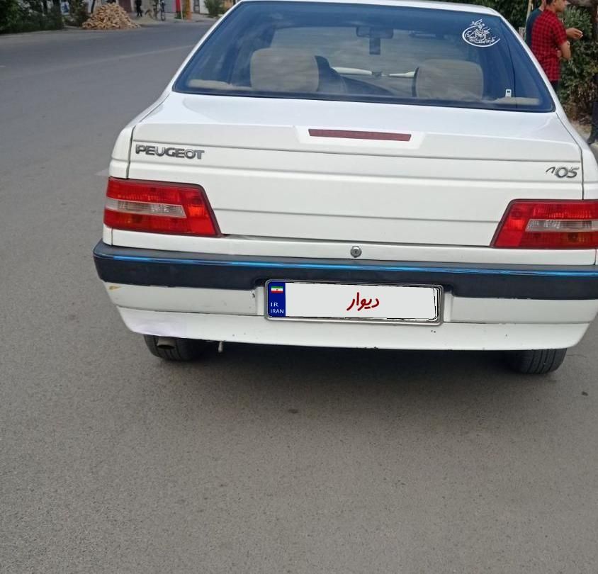 پژو 405 SLX دوگانه سوز XU7 - 1390