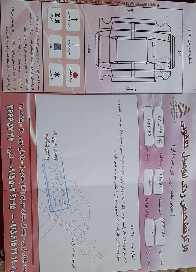 تیبا صندوق دار SX - 1391