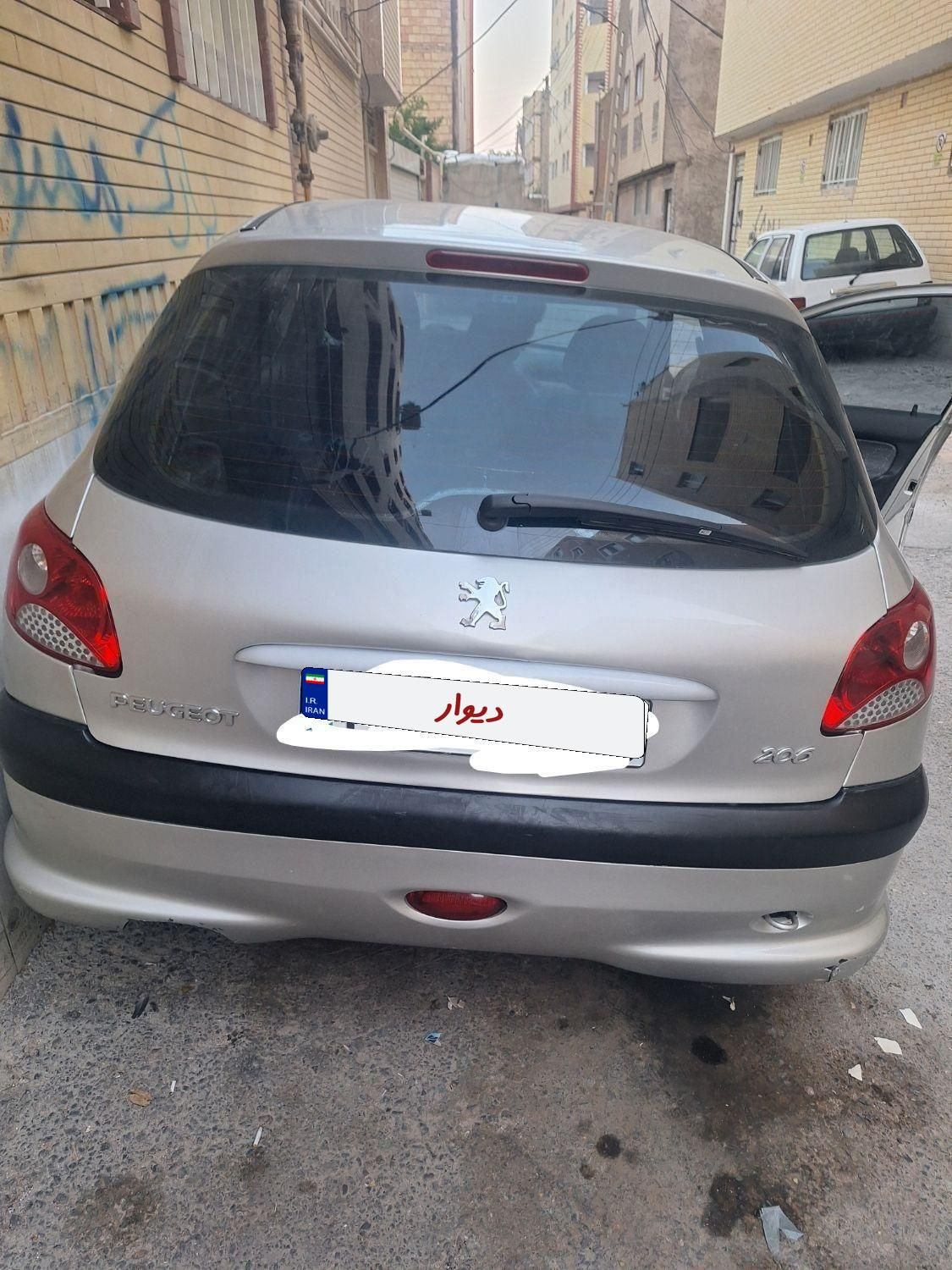 پژو 206 تیپ 2 - 1381