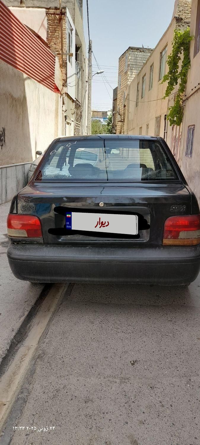 پراید صبا بنزینی - 1386
