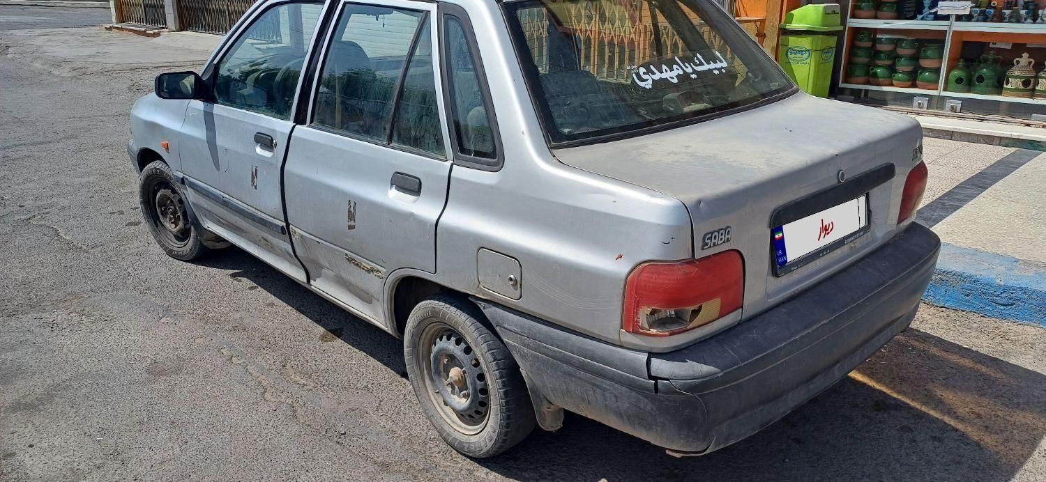 پراید صبا بنزینی - 1389