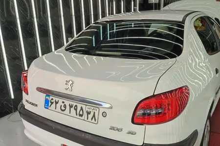 پژو ۲۰۶ صندوق دار v8 - 1391