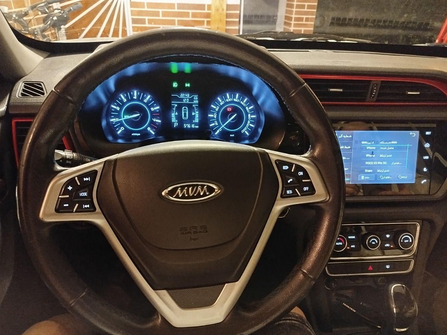 ام وی ام X33 S اتوماتیک اسپرت - 1399