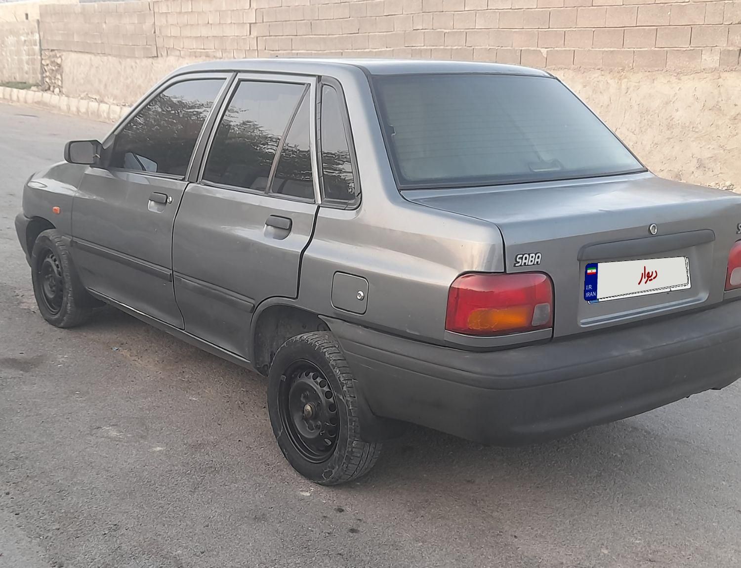 پراید صبا بنزینی - 1386