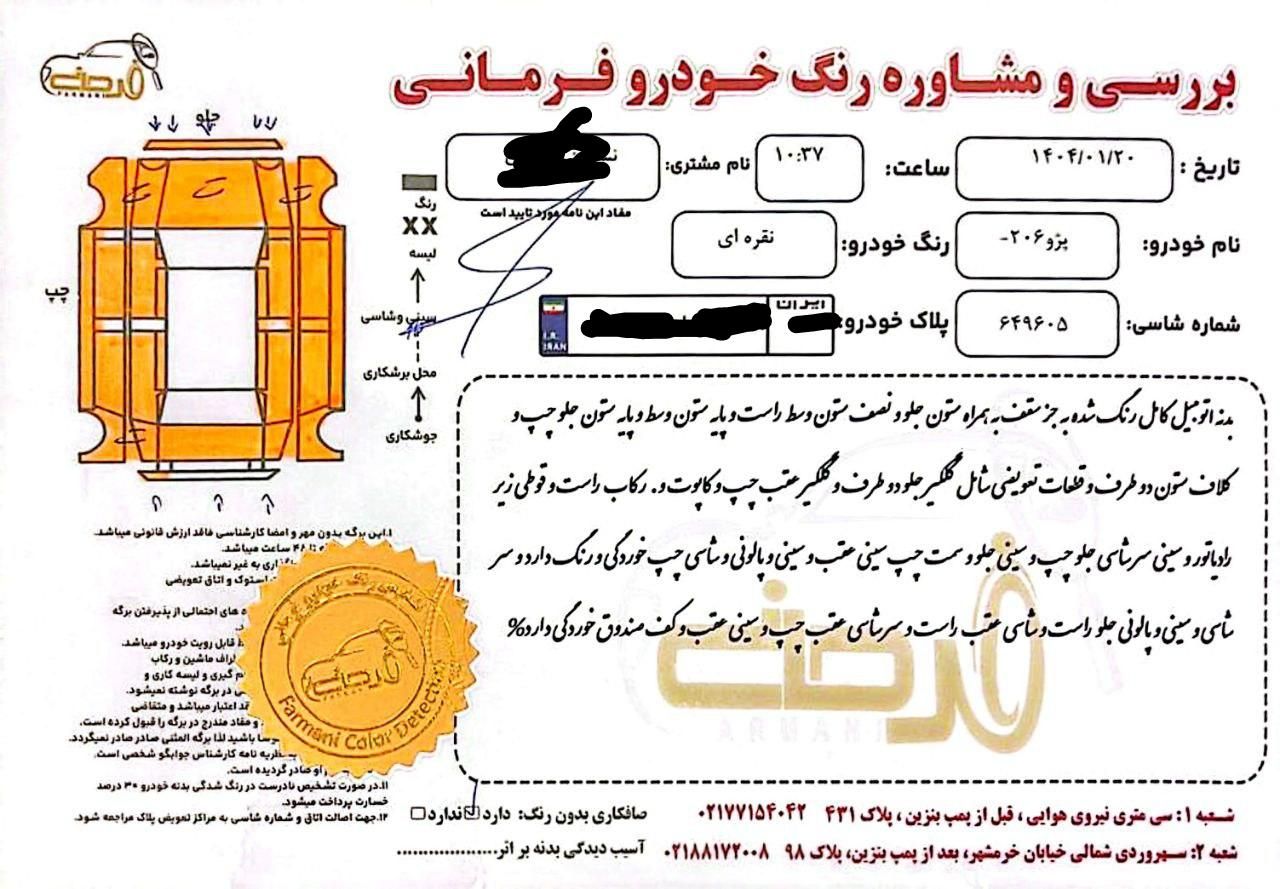 پژو 206 تیپ 2 - 1383