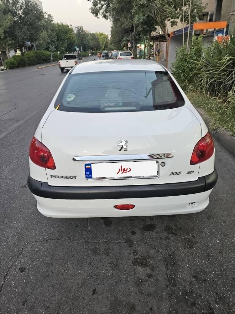 پژو ۲۰۶ صندوق دار v8 - 1399