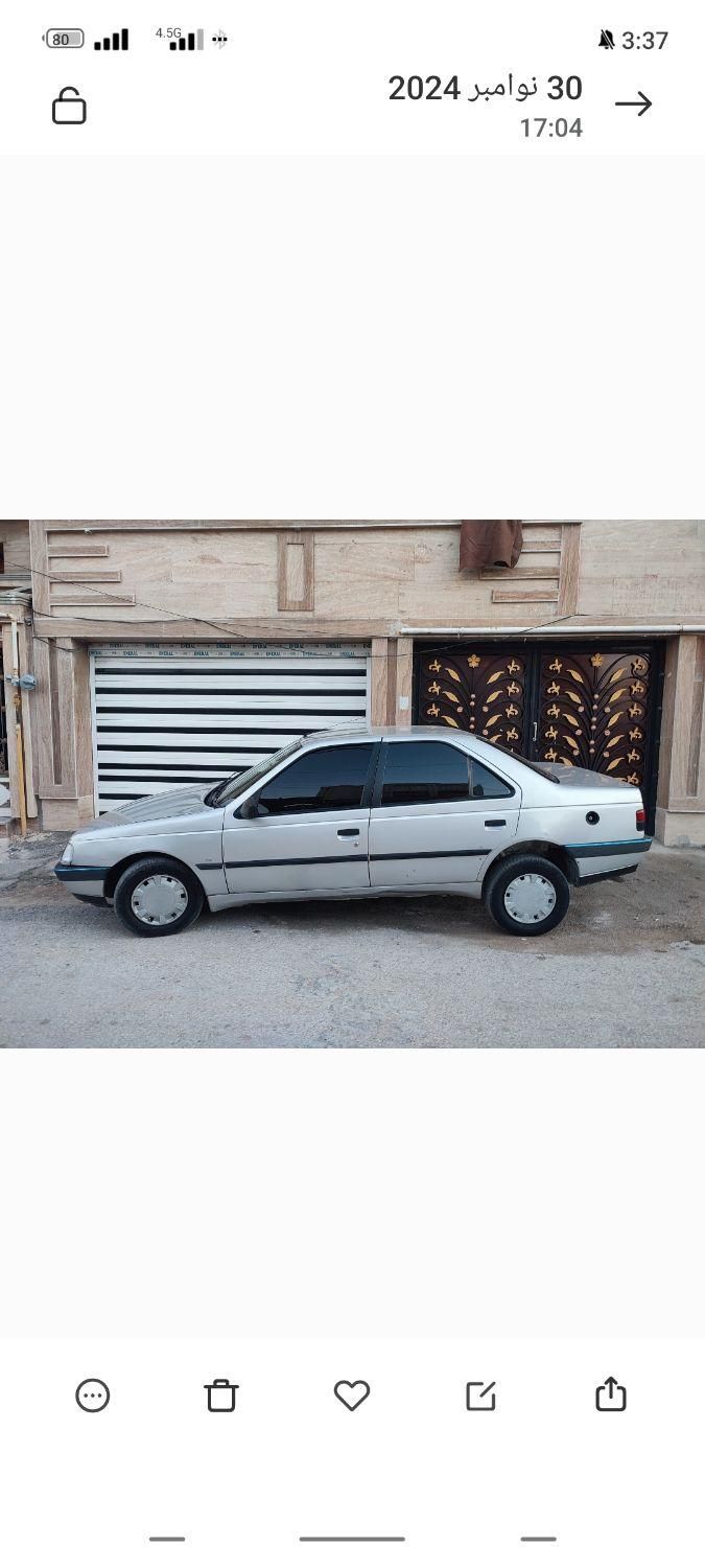 پژو 405 GLX - دوگانه سوز - 1384