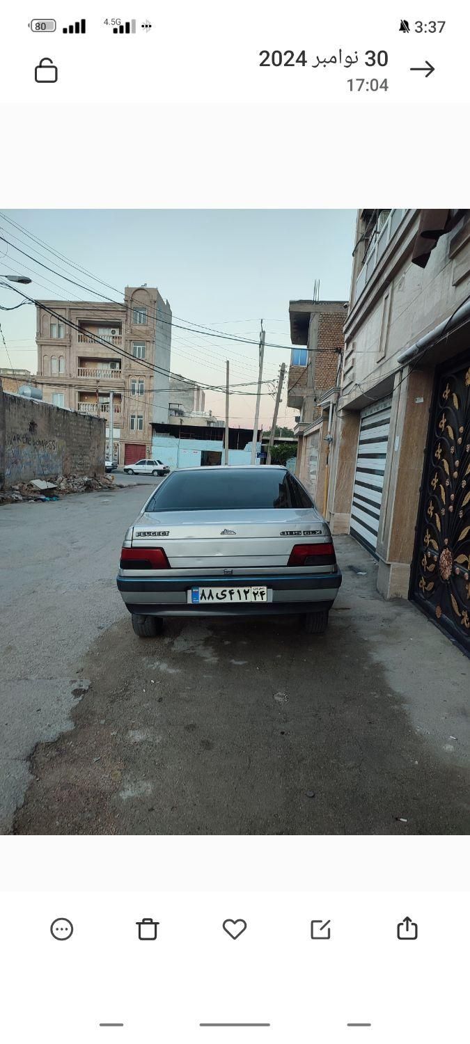 پژو 405 GLX - دوگانه سوز - 1384