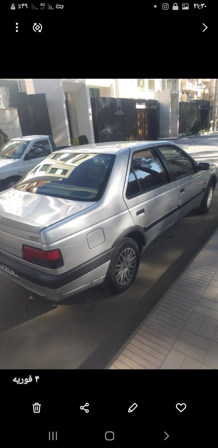 پژو 405 بنزینی GLX - TU5 - 1390