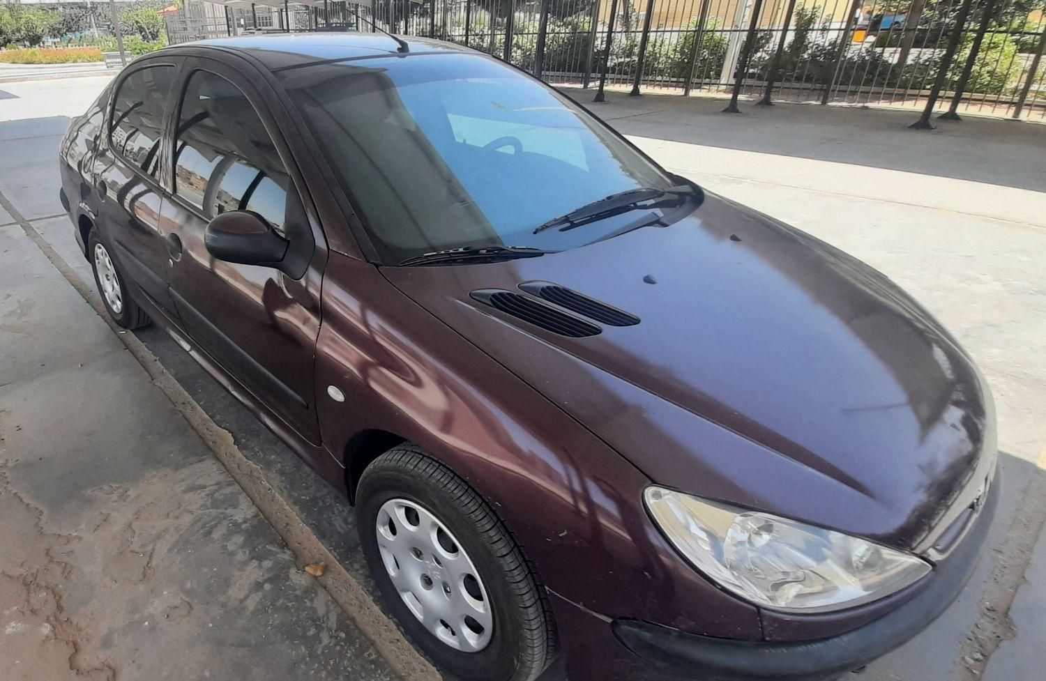 پژو ۲۰۶ صندوق دار v8 - 1396