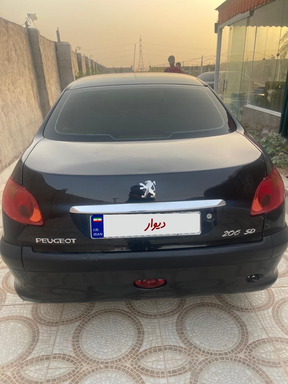 پژو ۲۰۶ صندوق دار v8 - 1388
