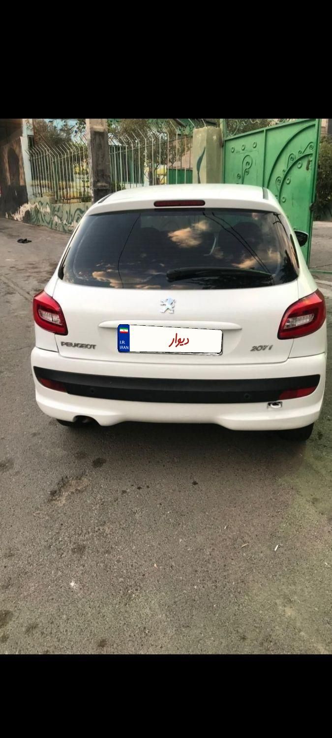 پژو 207 اتوماتیک TU5P - 1403