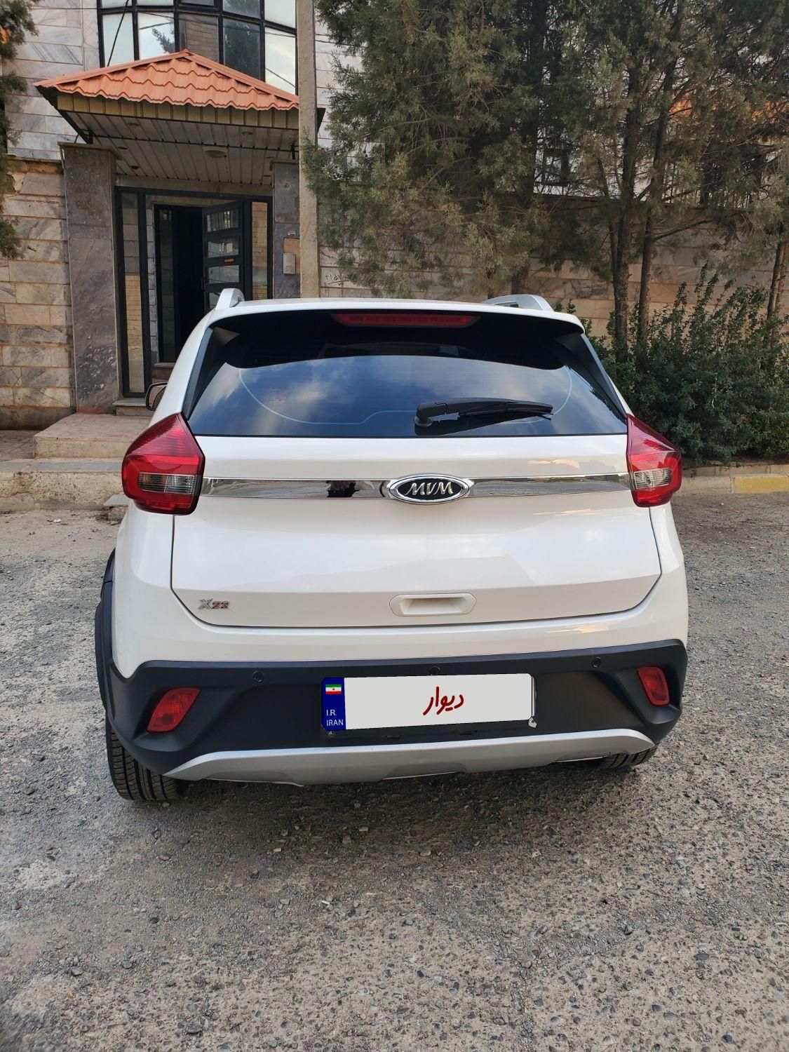 ام وی ام X22 دنده‌ای لاکچری - 1397