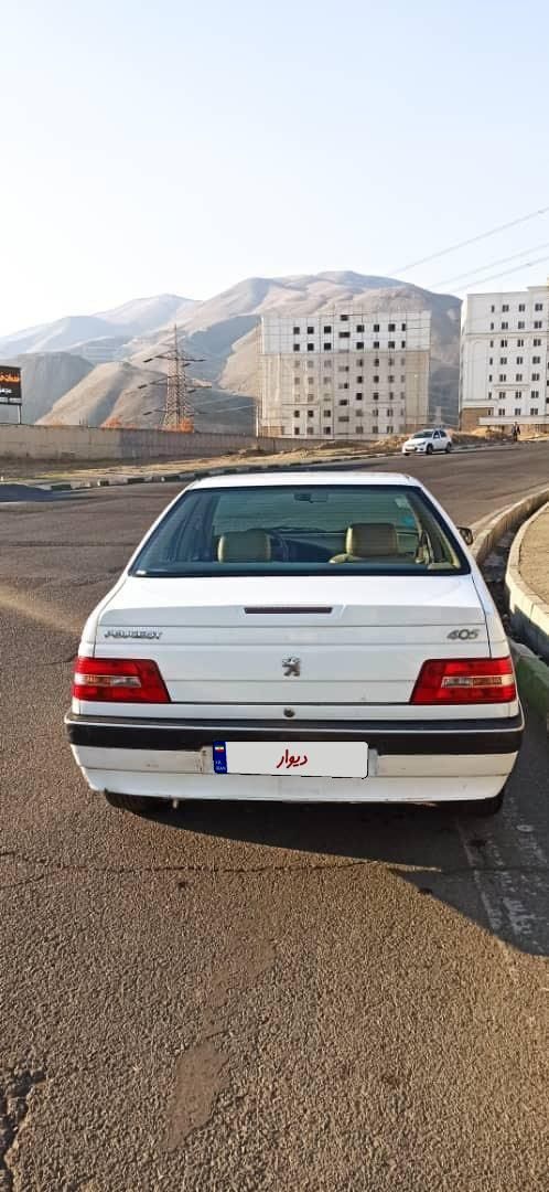 پژو 405 SLX بنزینی  XU7 - 1389