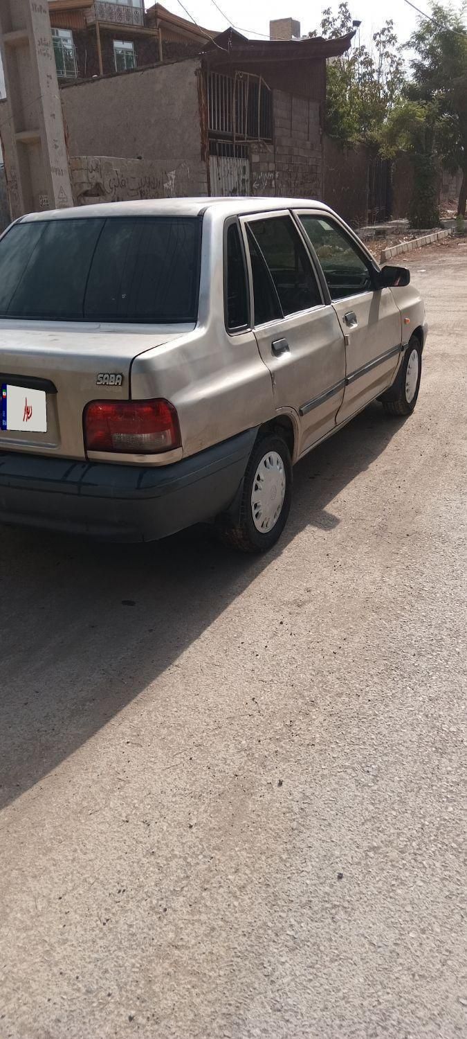 پراید صبا بنزینی - 1384