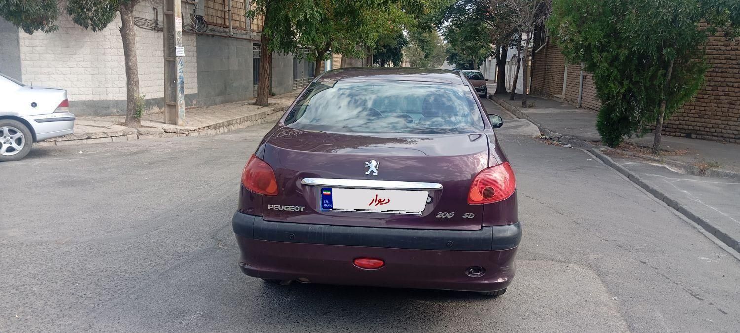 پژو 206 تیپ 5 - 1395