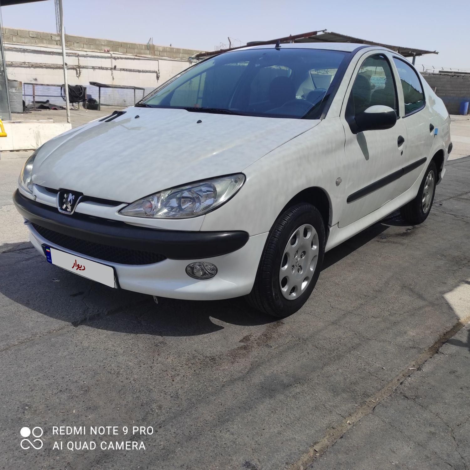 پژو ۲۰۶ صندوق دار v8 - 1396