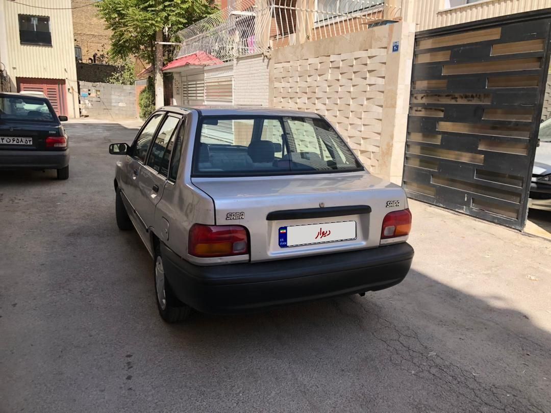 پراید صبا بنزینی - 1387