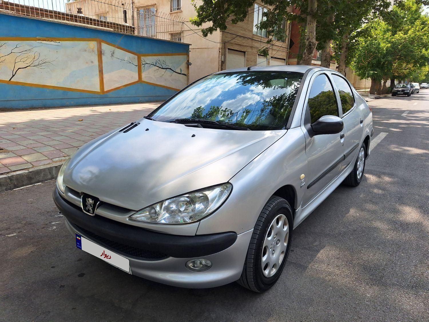 پژو ۲۰۶ صندوق دار v6 - 1387