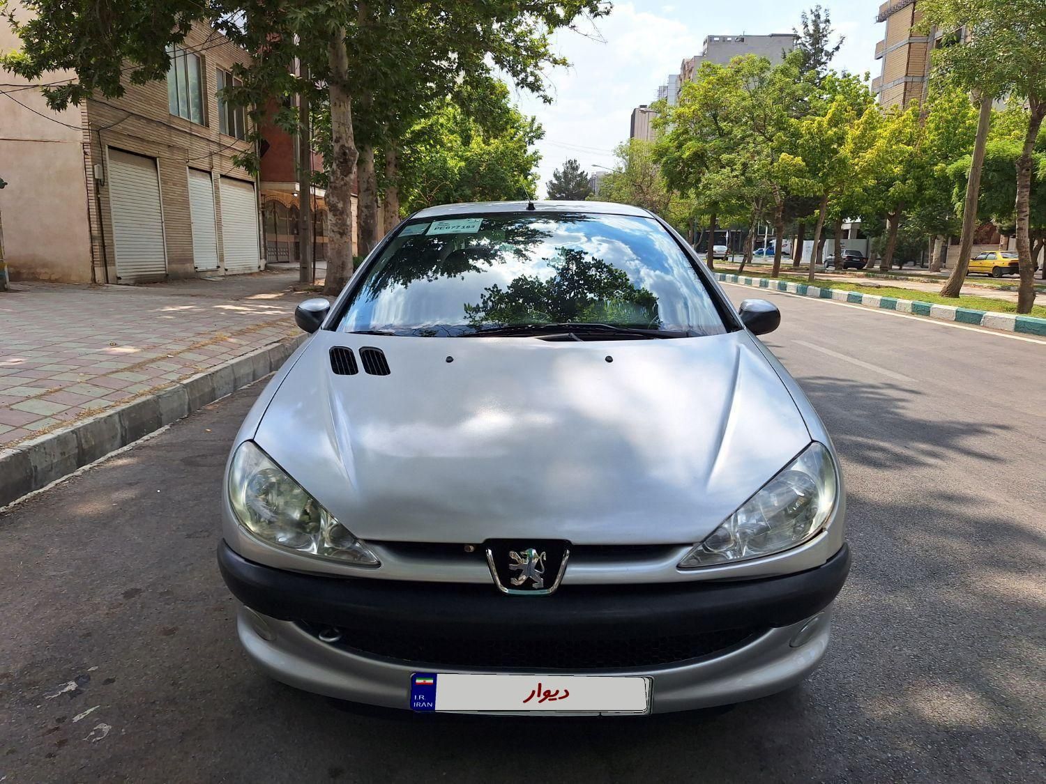 پژو ۲۰۶ صندوق دار v6 - 1387