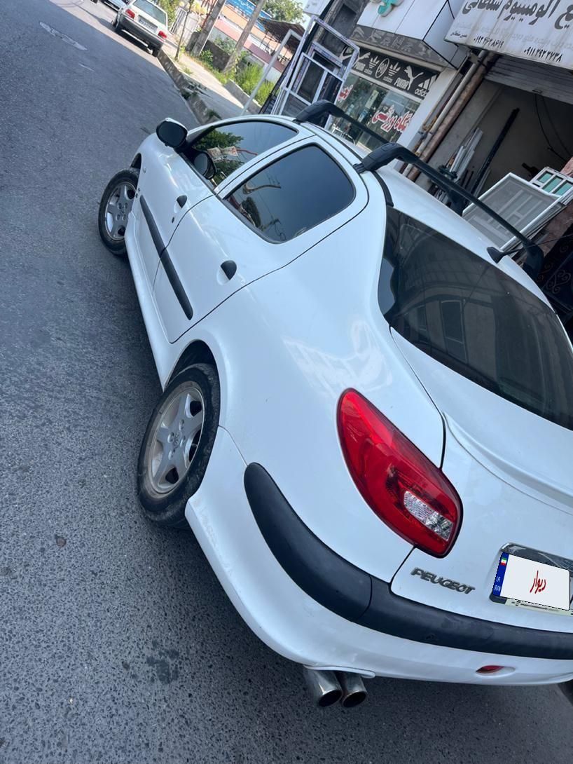 پژو ۲۰۶ صندوق دار v8 - 1393