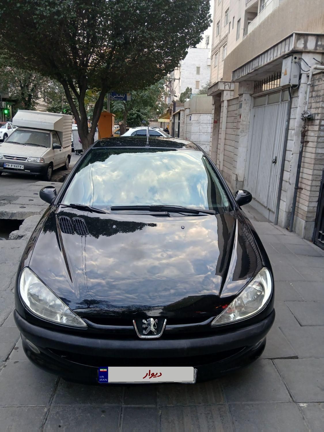 پژو ۲۰۶ صندوق دار v8 - 1396