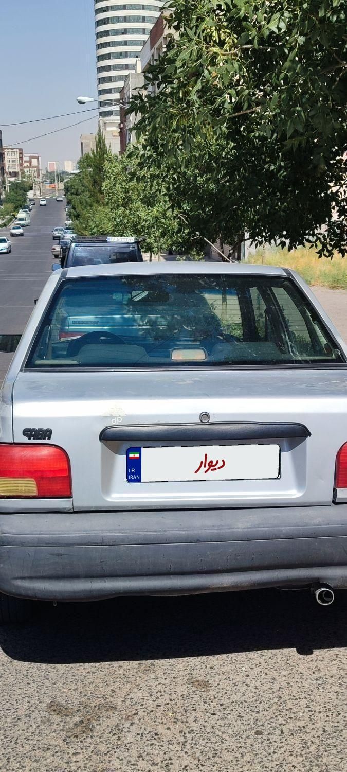 پراید صبا بنزینی - 1386