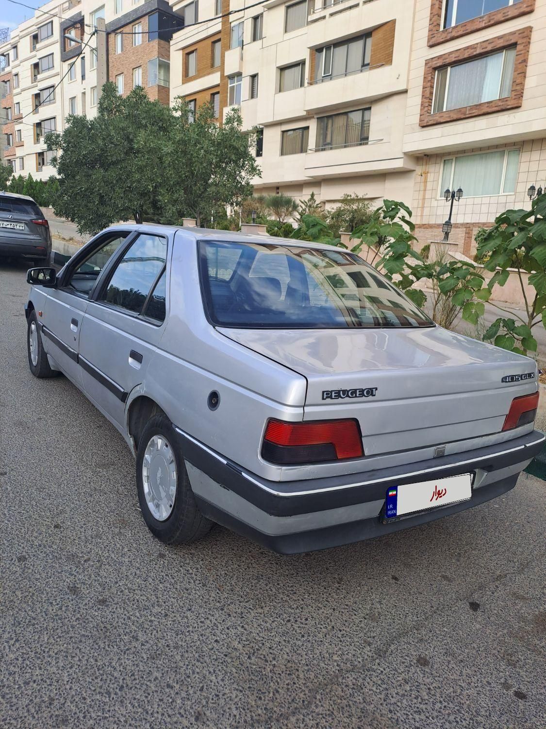 پژو 405 GLX - دوگانه سوز - 1387