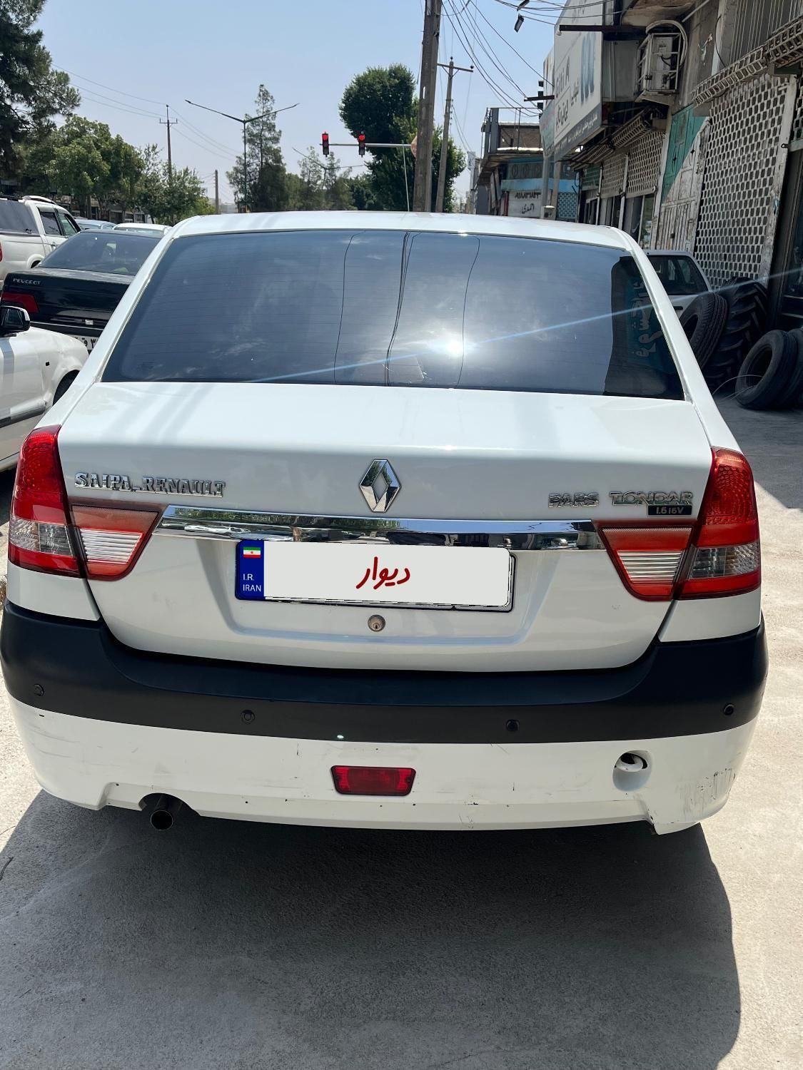 رنو پارس تندر گیربکس JHQ + مولتی مدیا - 1394