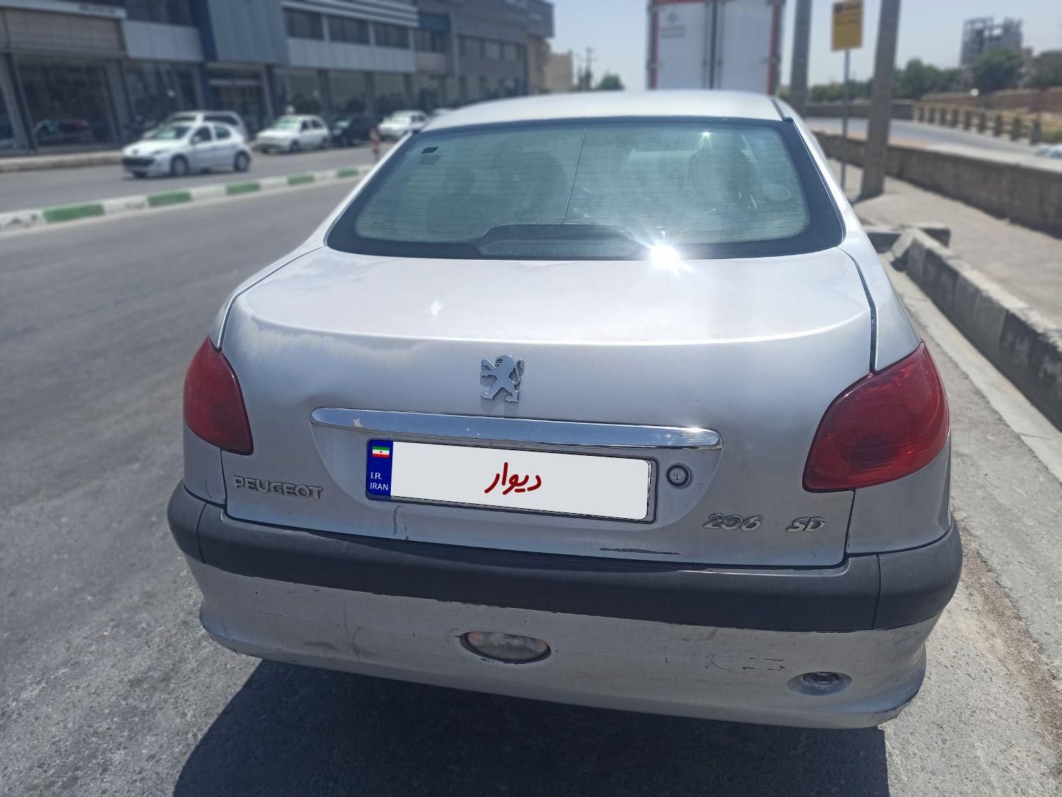 پژو ۲۰۶ صندوق دار v20 - 1389