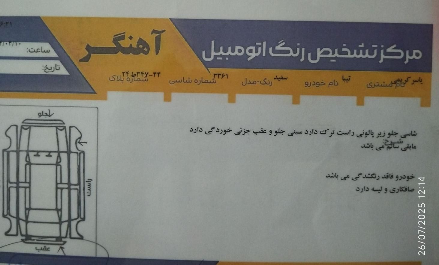 تیبا 2 پلاس - 1399