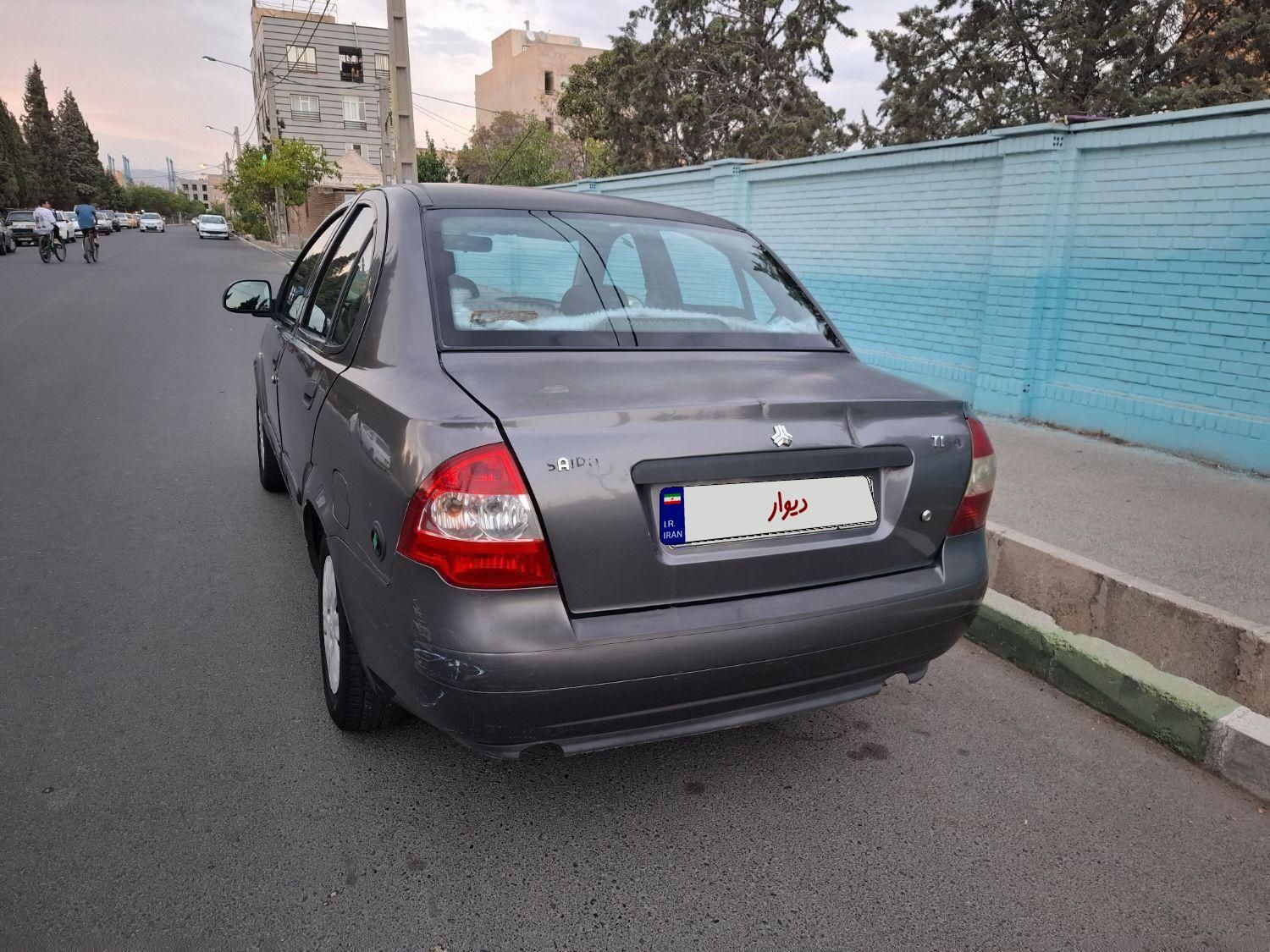 تیبا صندوق دار EX دوگانه سوز - 1394