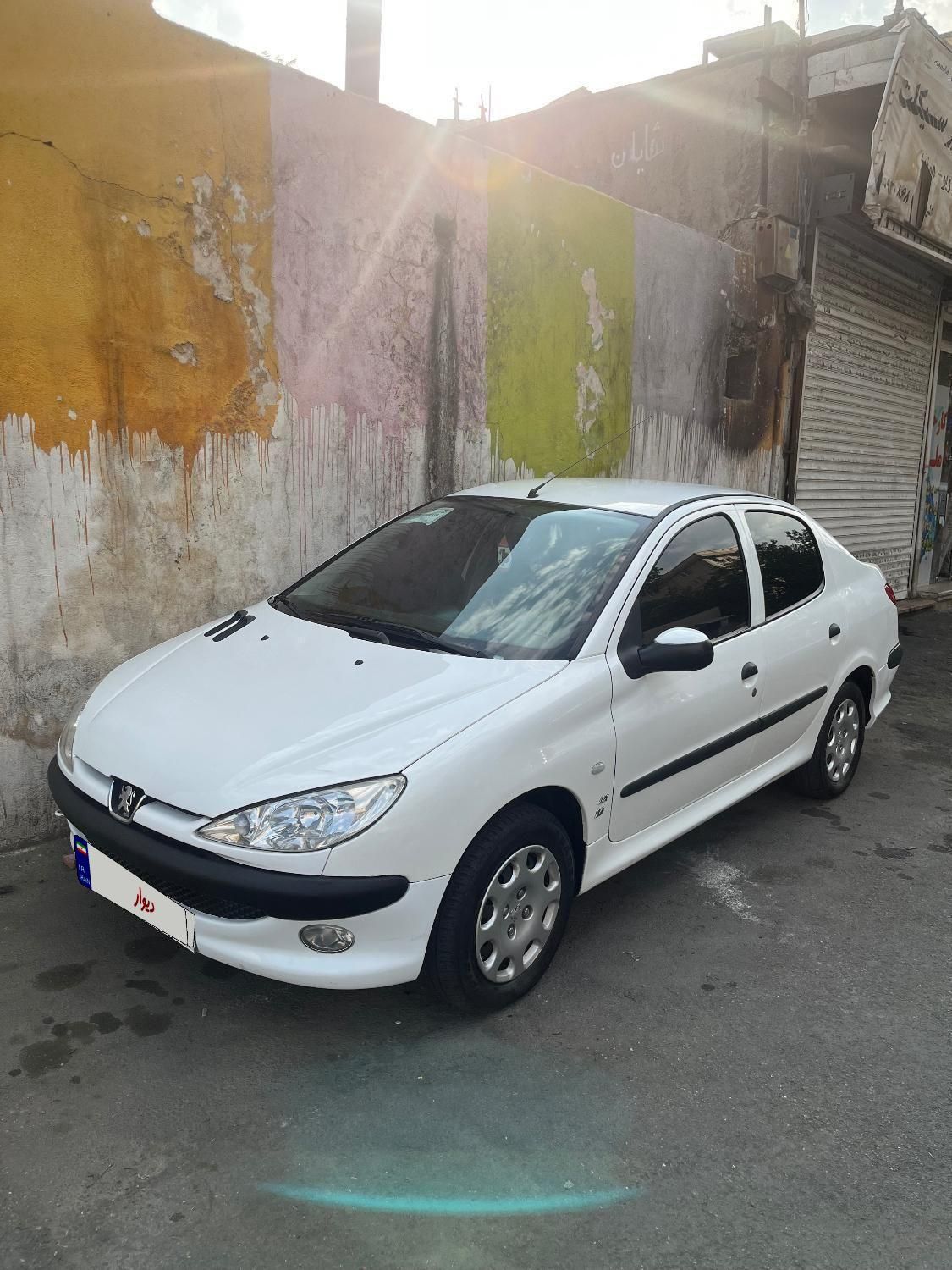 پژو ۲۰۶ صندوق دار v8 - 1395