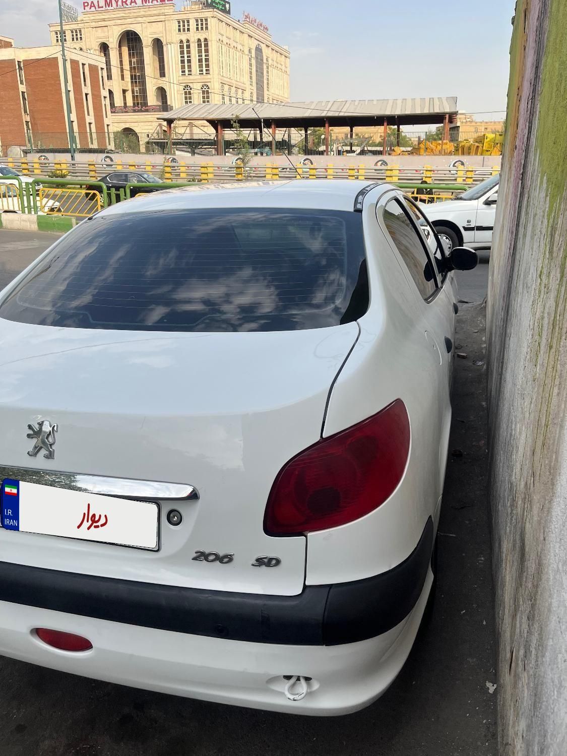 پژو ۲۰۶ صندوق دار v8 - 1395