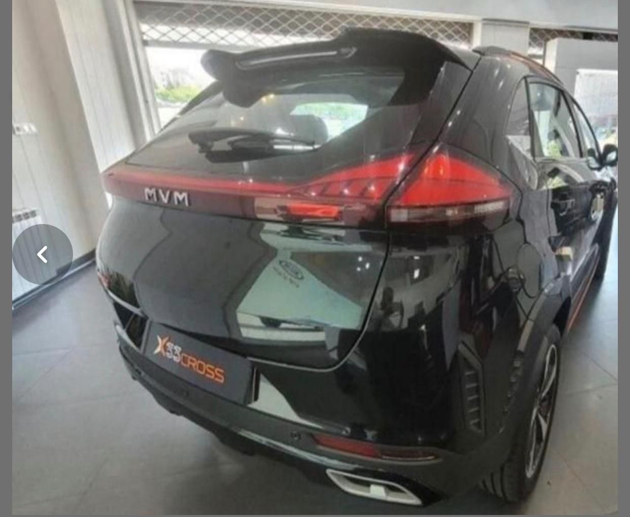 ام وی ام X33 S اتوماتیک اسپرت فیس جدید - 1404