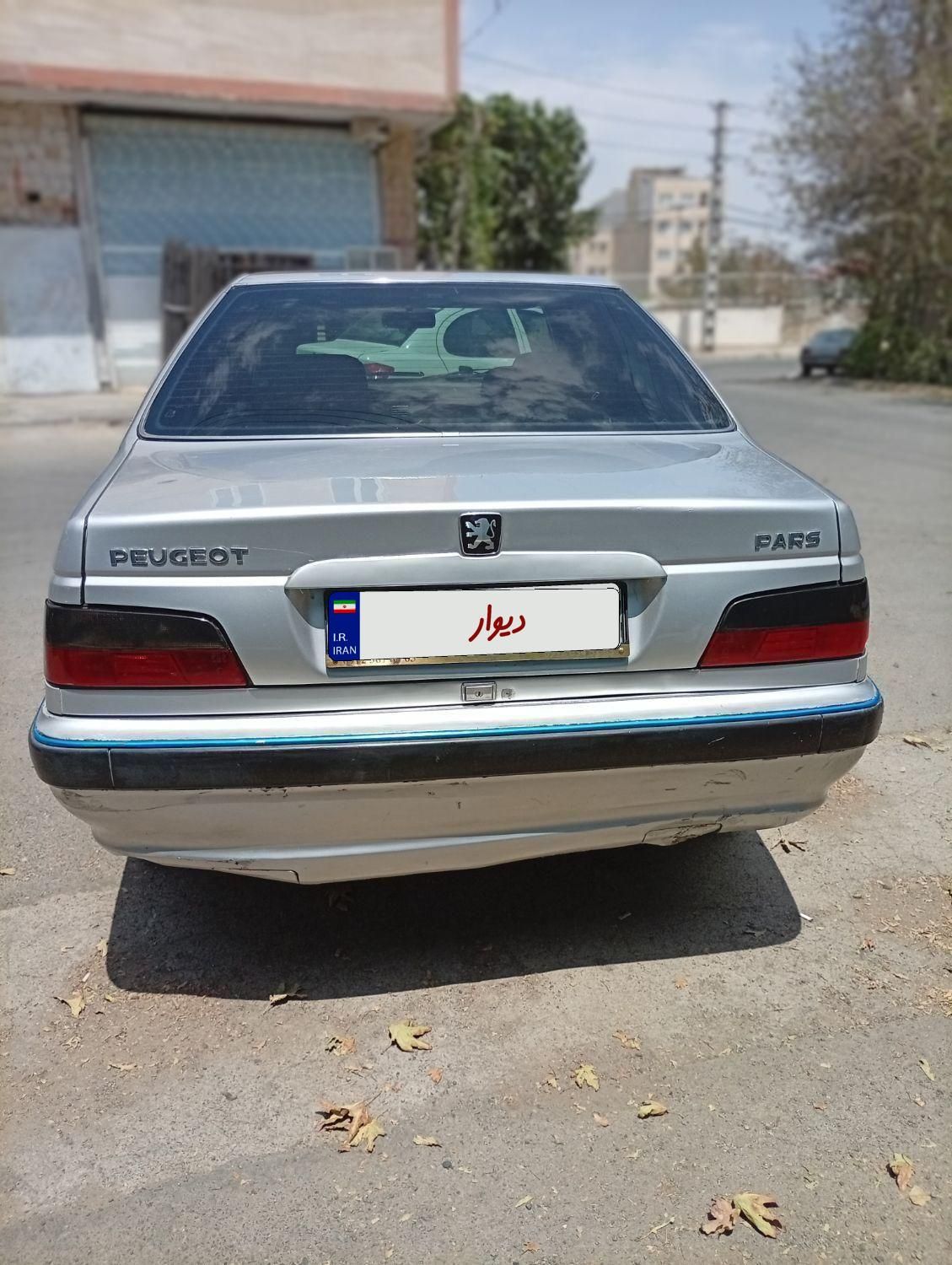 پژو پارس دوگانه سوز - 1386