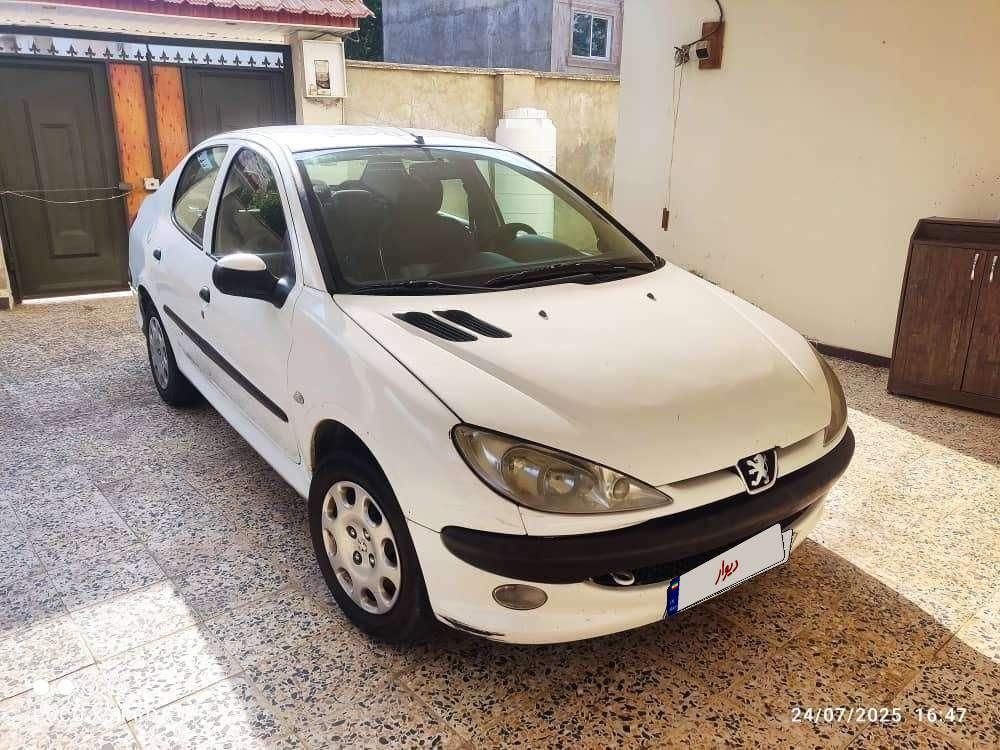 پژو ۲۰۶ صندوق دار v8 - 1395