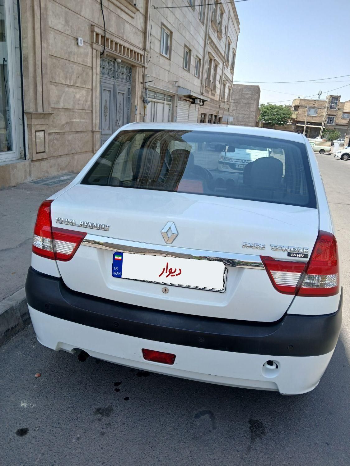 رنو پارس تندر گیربکس JHQ + مولتی مدیا - 1393