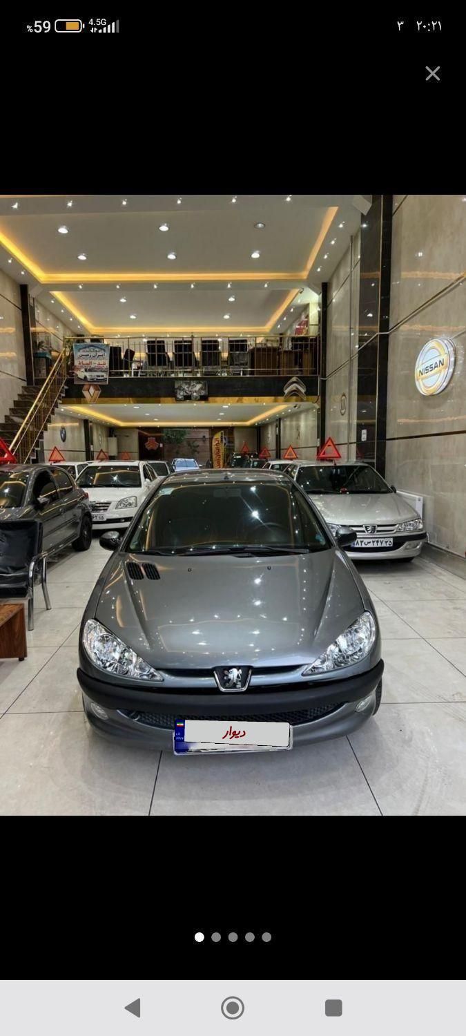 پژو ۲۰۶ صندوق دار v8 - 1388