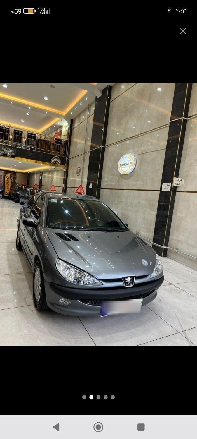 پژو ۲۰۶ صندوق دار v8 - 1388
