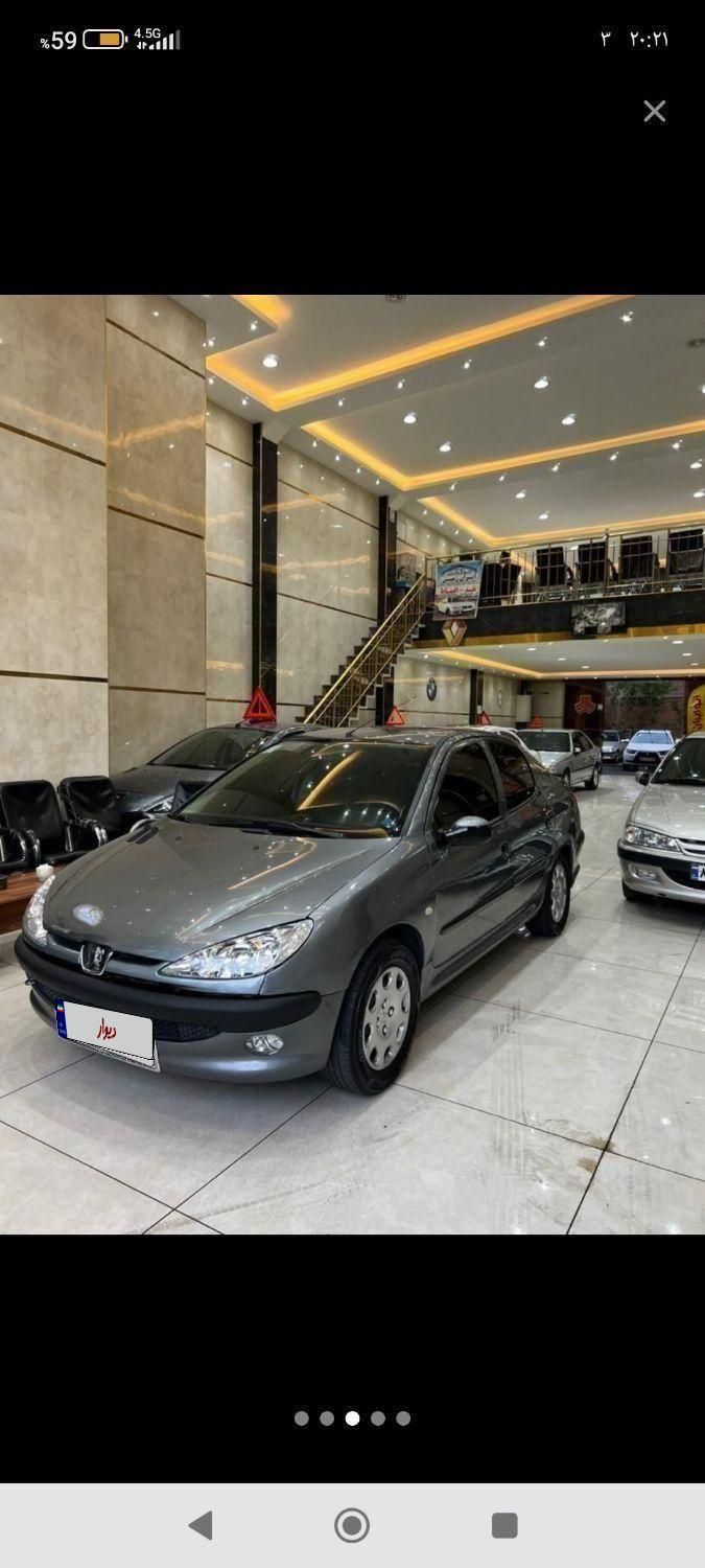 پژو ۲۰۶ صندوق دار v8 - 1388