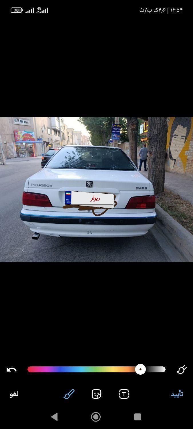 پژو 405 بنزینی GLX - TU5 - 1391